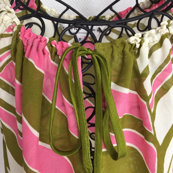 Trina Turk Silk Tank Women’s Top Size P - Picture 4 of 8